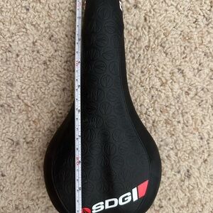 Black SDG Bicycle Saddle